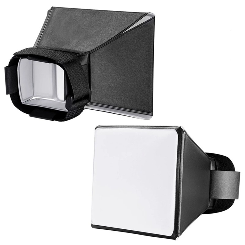 Universal Flash Diffuser Light Softbox Portable Speed Light Soft Box for Pentax