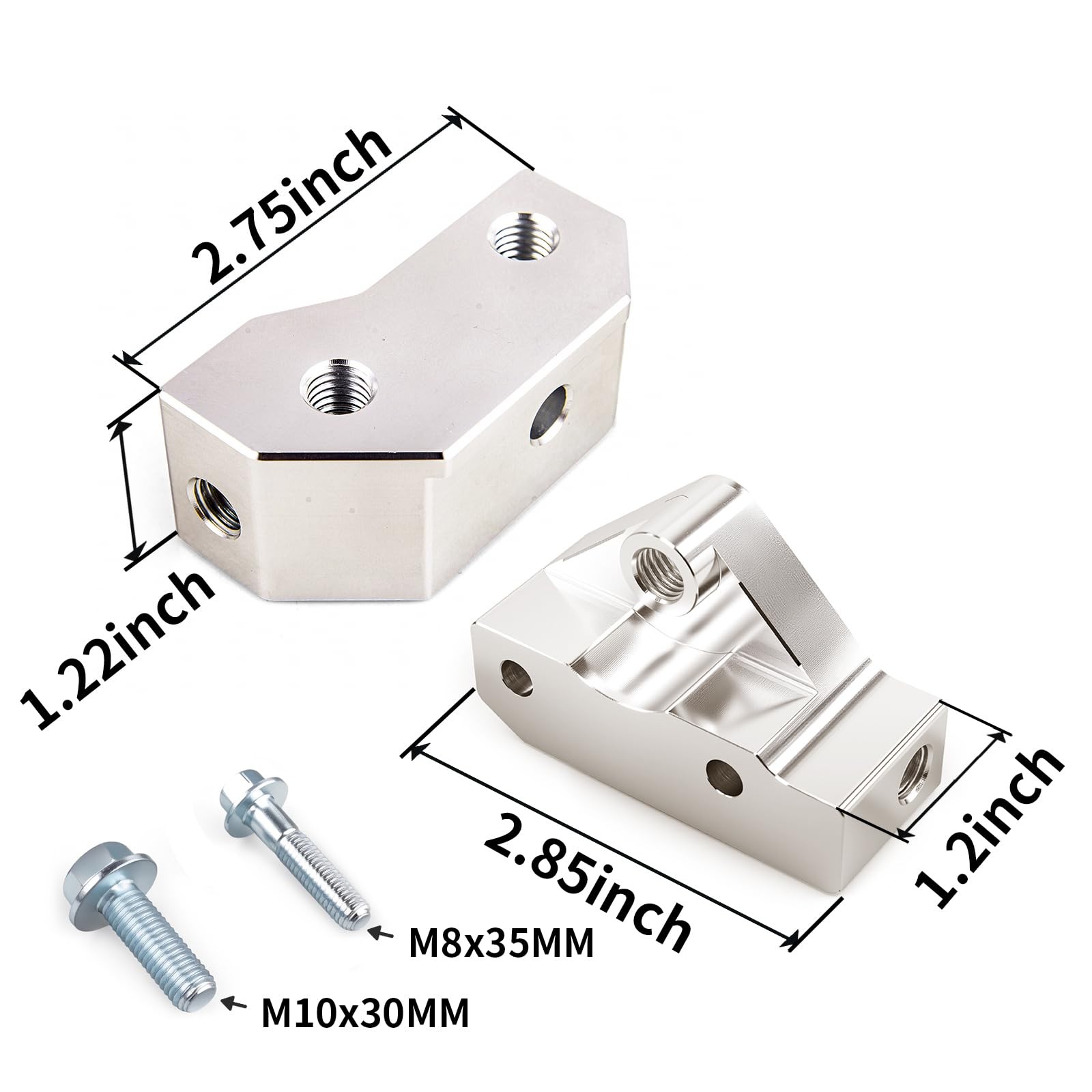 CNRAQR LS Gen 3 Knock Sensor Relocation Brackets with Extension 3