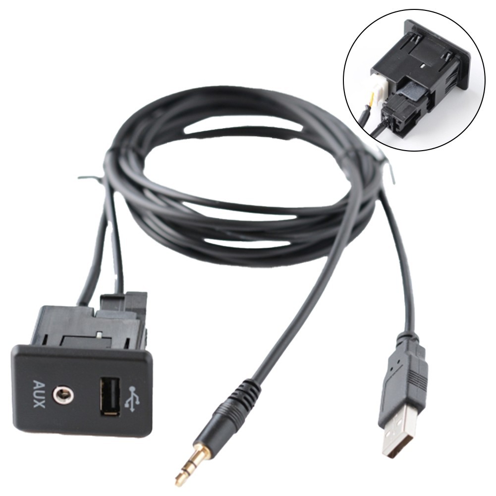 For Nissan 280234BA0B AUX Cable USB for Altima for frontier Rogue 2013 2019