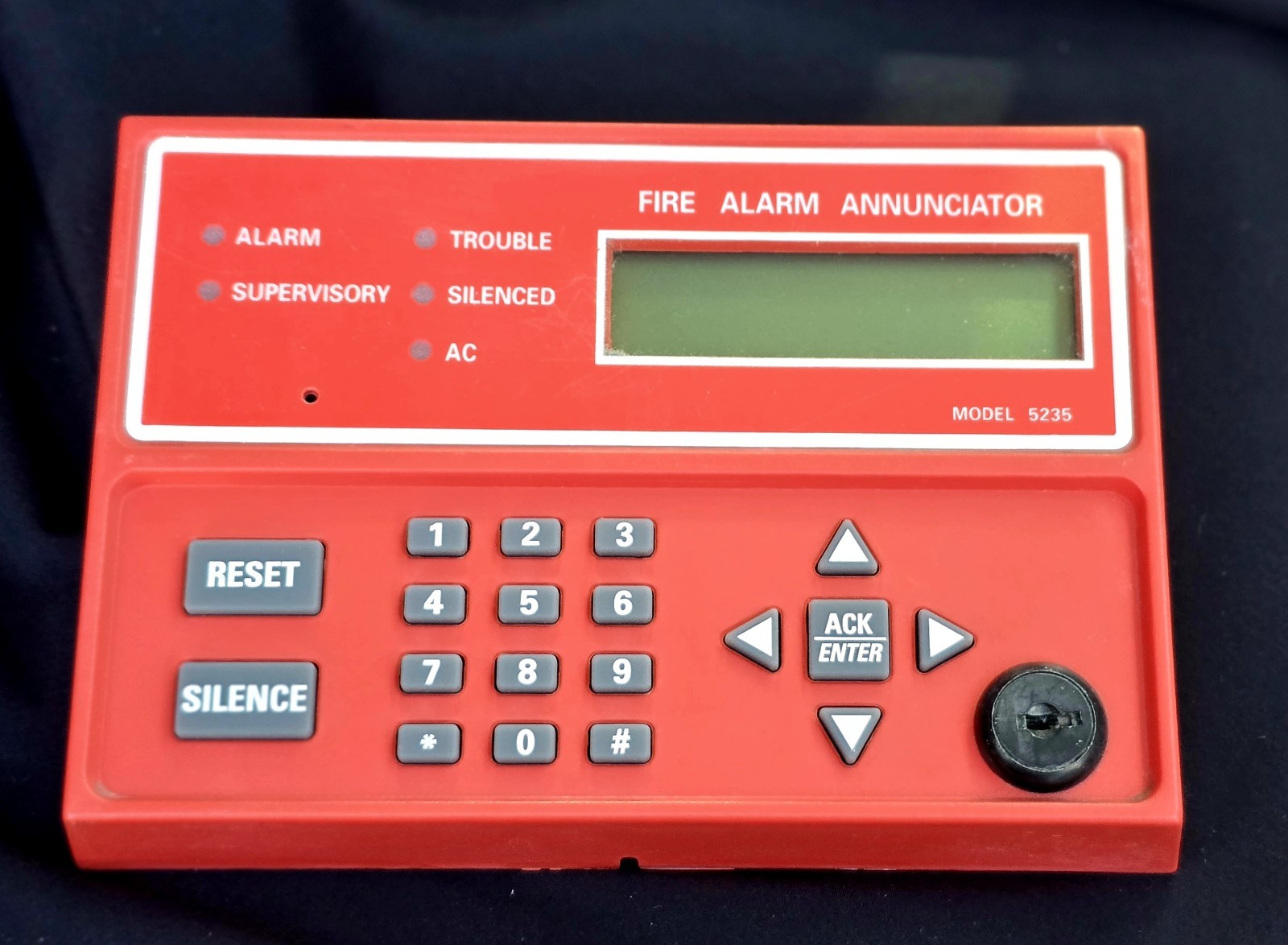Silent Knight SK-5235 Fire Alarm Annunciator Very Clean Condition (Untested)