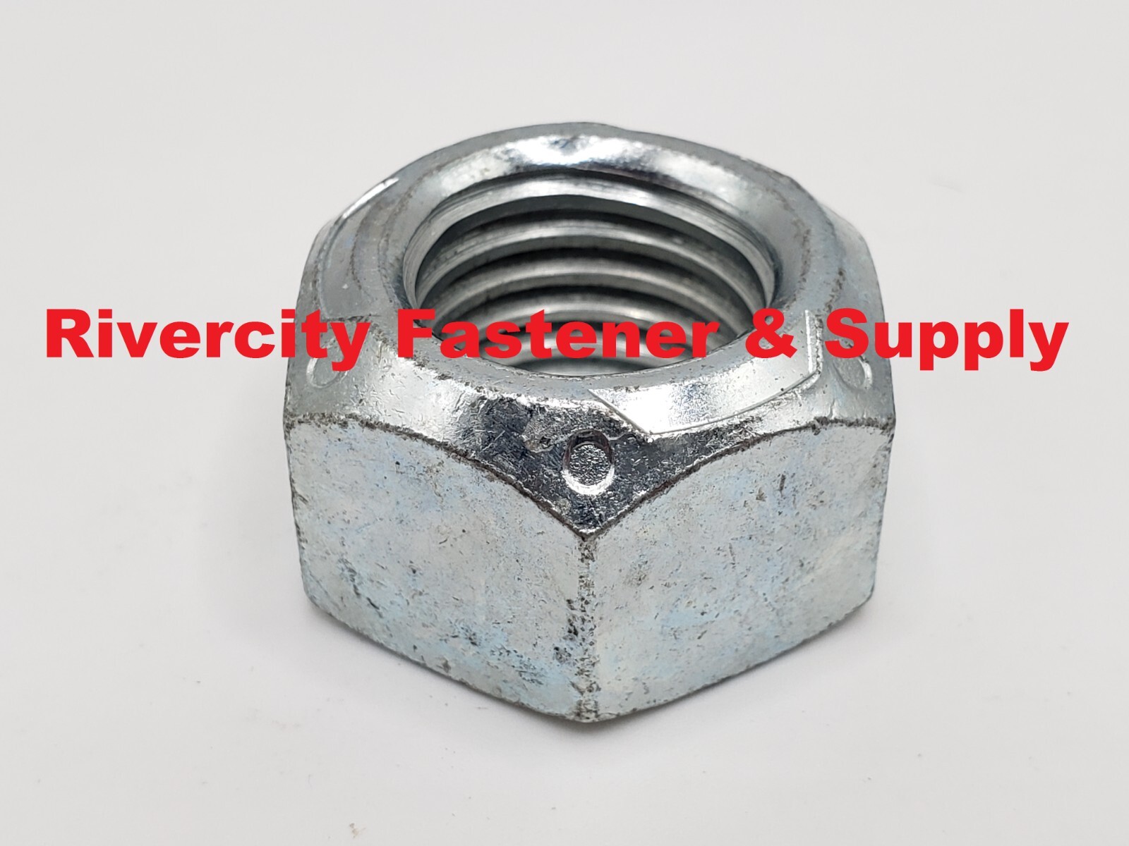 9/16-12 All Metal Lock Nuts 9/16x12 Nut 9/16" x 12 Top Lock / Stover Nut Zinc