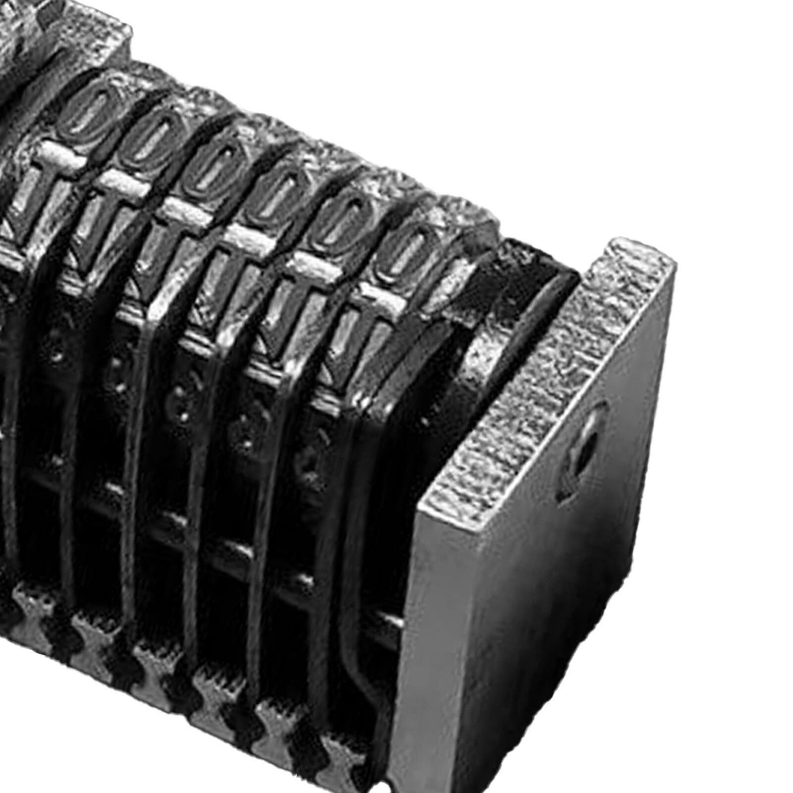 Rotary 6 Digit Numbering Machine 4X8 Backward Printing For Printer Letterpress--