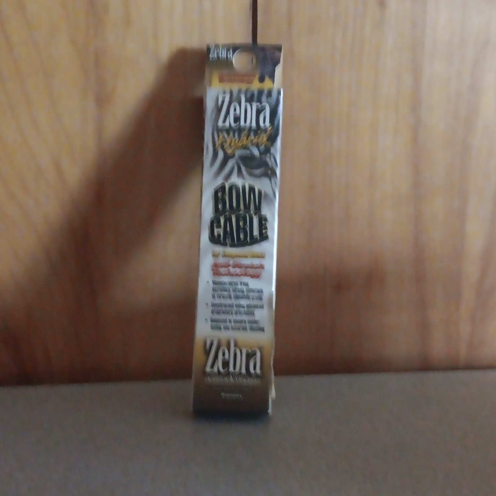Zebra Hybrid Bow Cables Anti-Stretch Technology Black 36 5/8" Q2LD