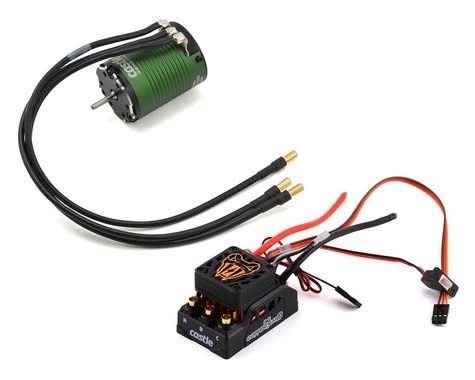 CSE010-0166-03  Copperhead 10 ESC w/ 1406 6900kv Motor Combo On-Road Edition