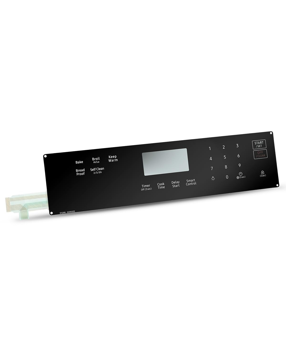 Membrane Touchpad Control Panel for Samsung Gas Ranges NX60A6311 Series