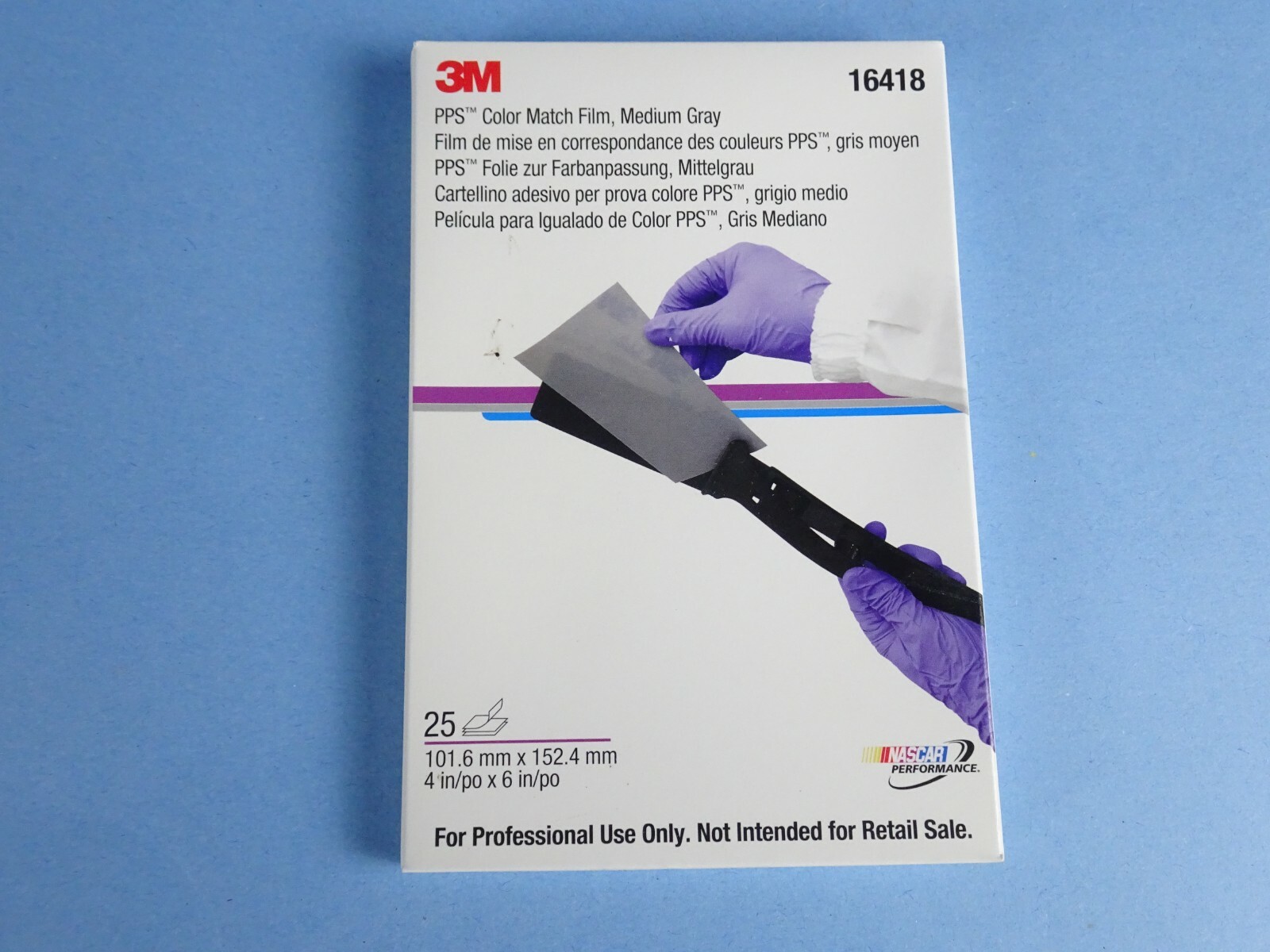 3M COLOR MATCH FILM 25 PACK MEDIUM GRAY.  NEW! 16418.
