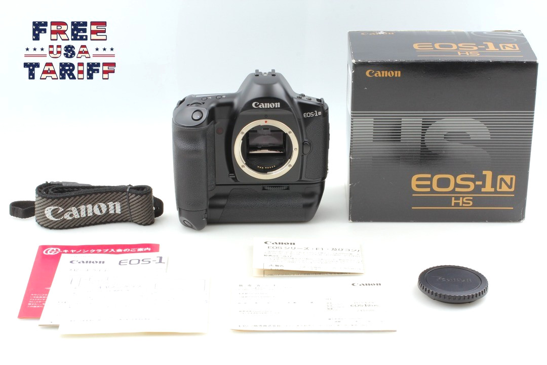 ⏯️ [ALMOST UNUSED in Box] Canon EOS 1N HS 35mm SLR Film Camera Body from JAPAN
