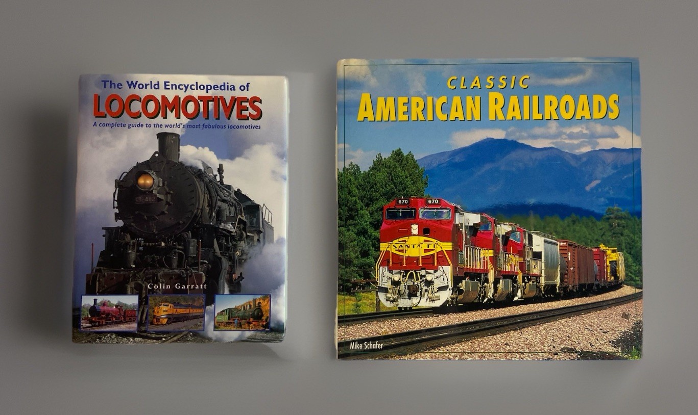 American Railroads • Encyclopedia of Locomotives • Lot Of 2 • Hardcover • VG