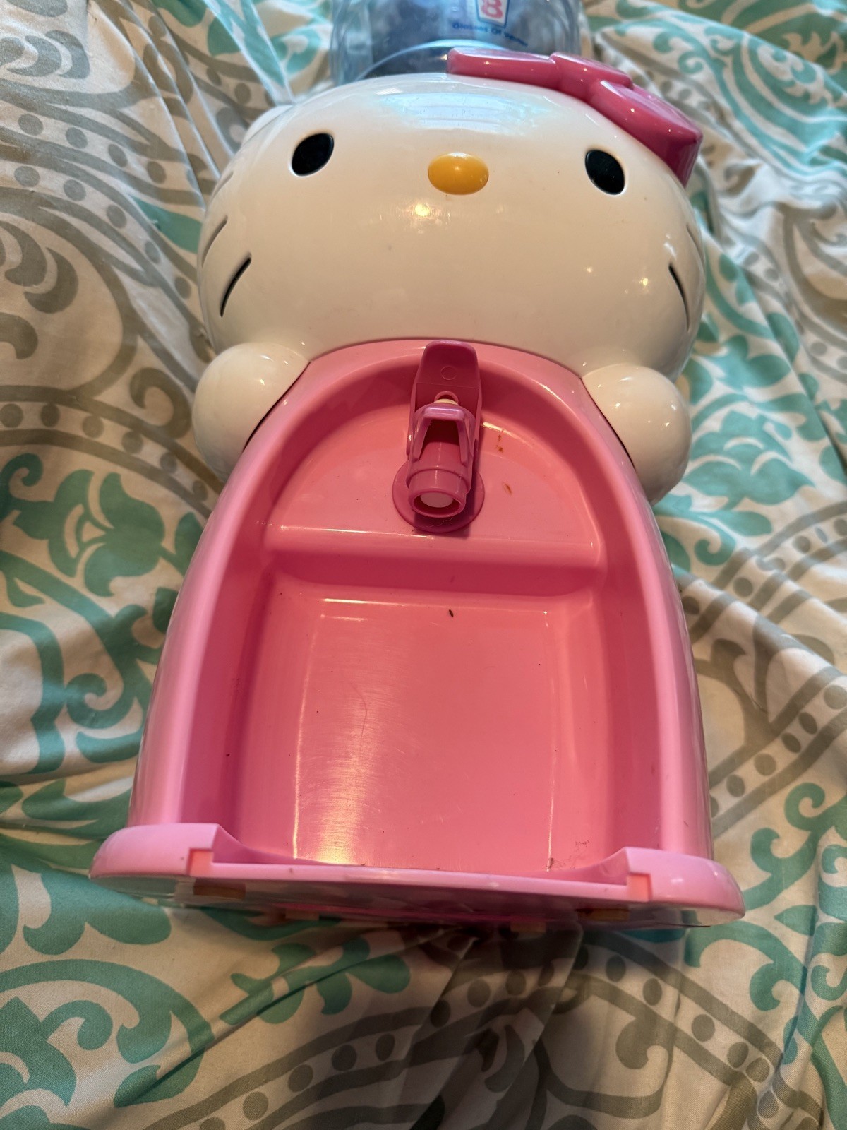 Hello Kitty Pink and White Water Dispenser Mini Drink Cooler Vintage 64oz