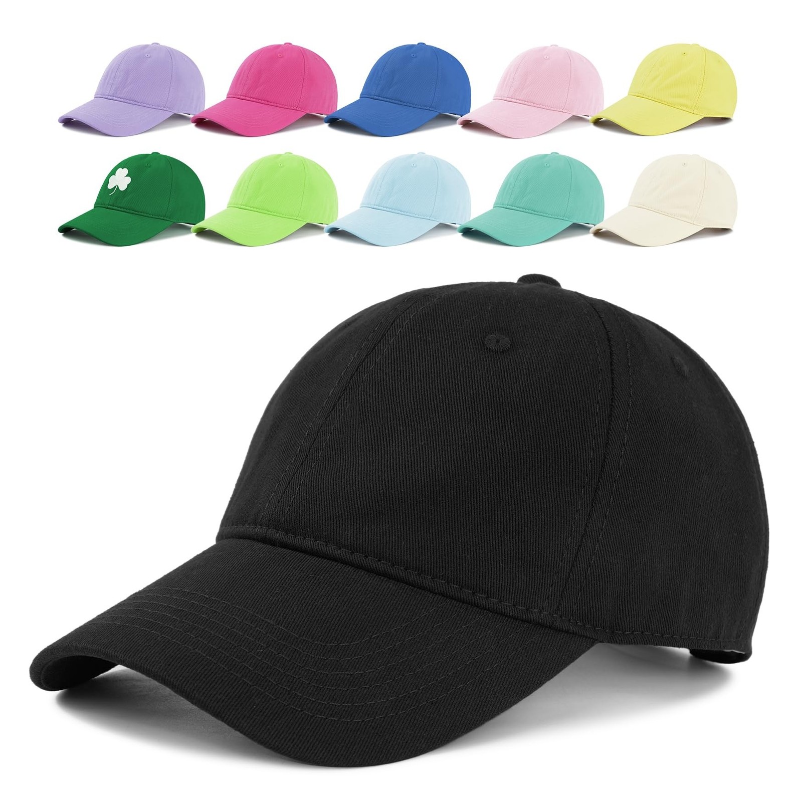 Unisex Baseball Cap Adjustable Golf Dad Hat Vintage Womens Men Relaxed Athlet...