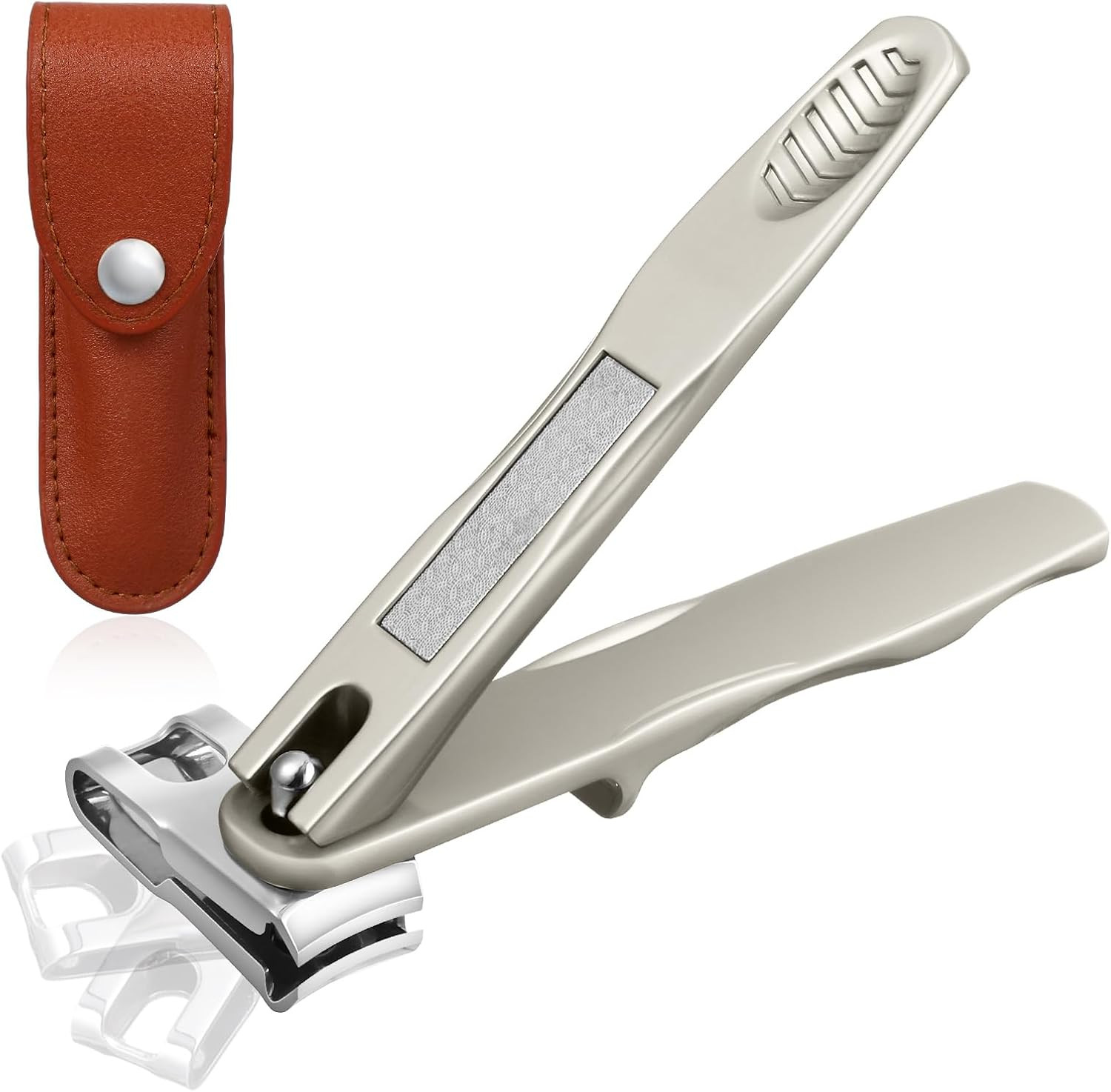 Nail Clippers for Seniors, 360 Degree Rotary Fingernail and Toenail Clippers wit