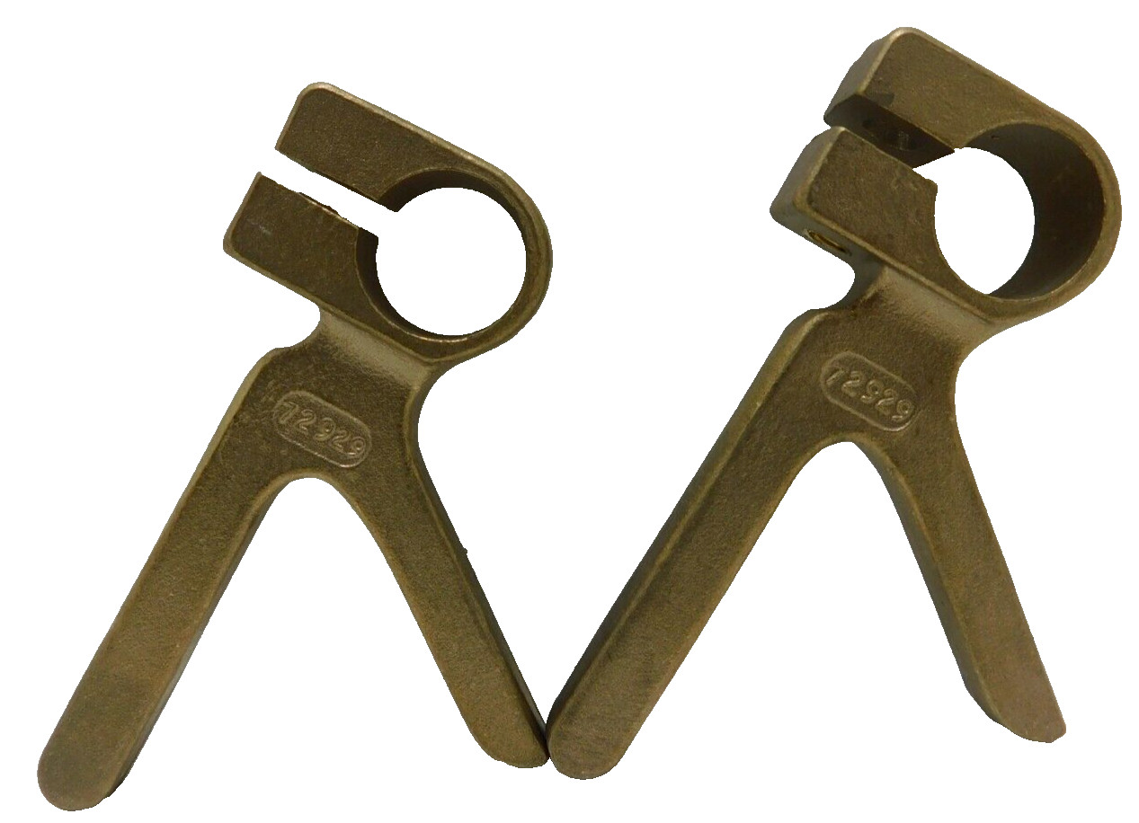 Lot of 2 Clyde Bergemann 072929  Bronze Switch Arm, Reverse/Stop Operator