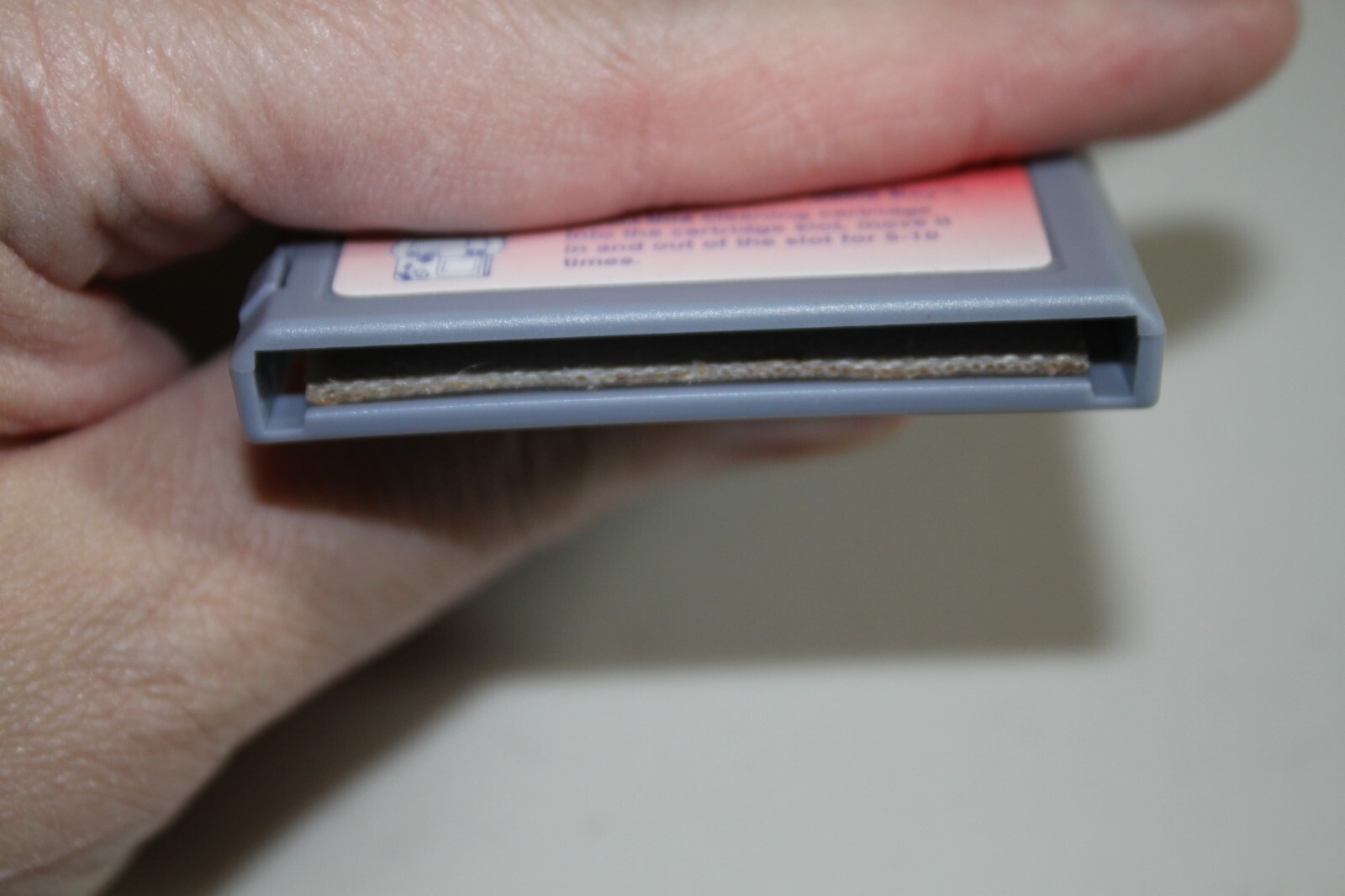 Gameboy Cleaning Cartridge
