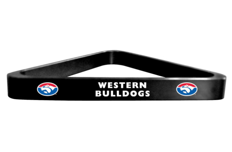 Western Bulldogs AAFL Kelly Pool Snooker Billiard Table Ball Triangle Rack Gift