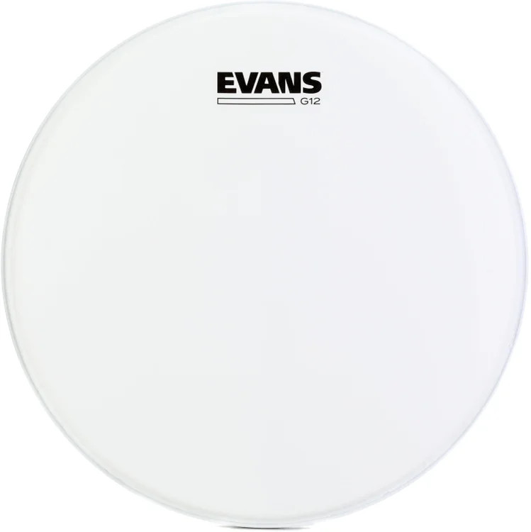 Evans G12 Coated White Drumhead - 12 inch