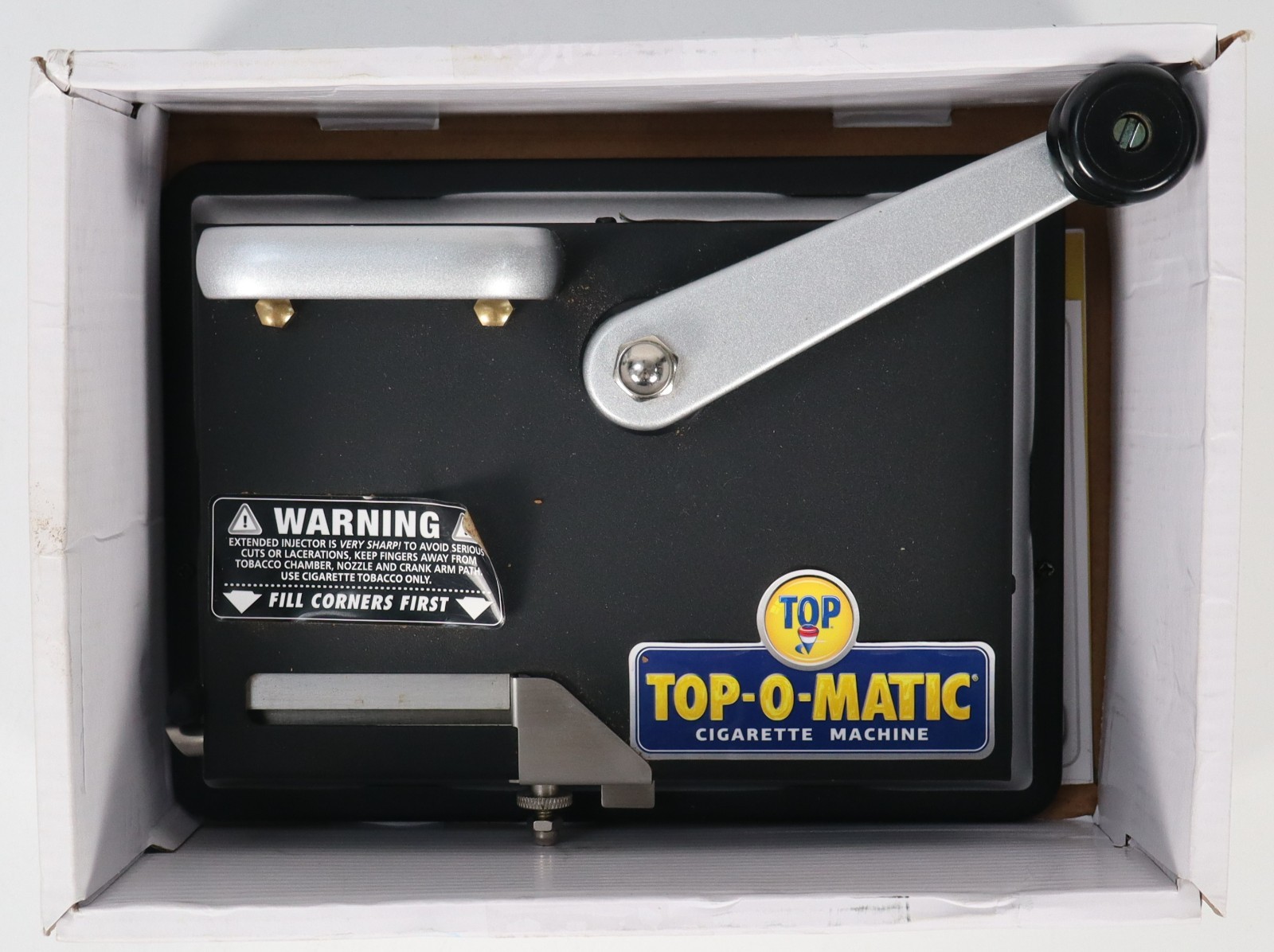 Top-O-Matic Cigarette Machine with Mat