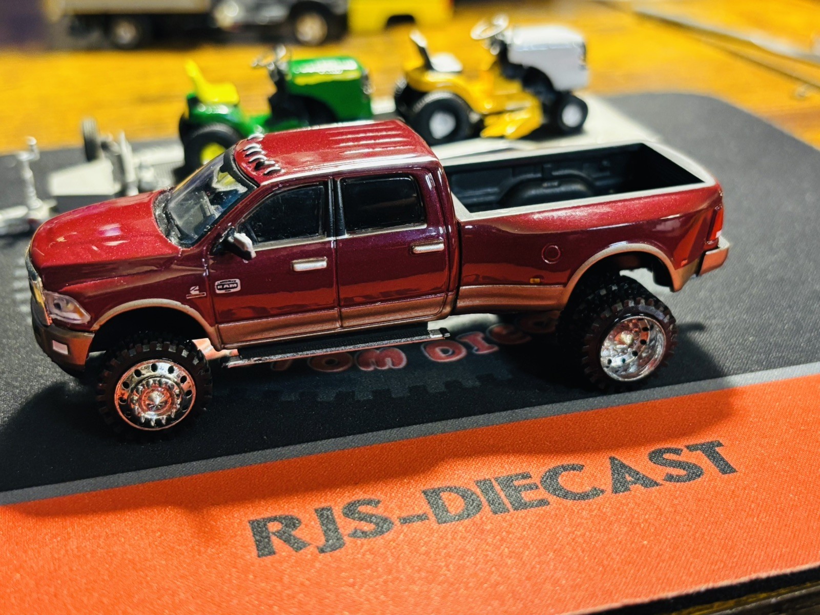 1/64 Greenlight/m2 3D Printed Alcoas On Boggers 16mm (Rim And Tires) No Truck