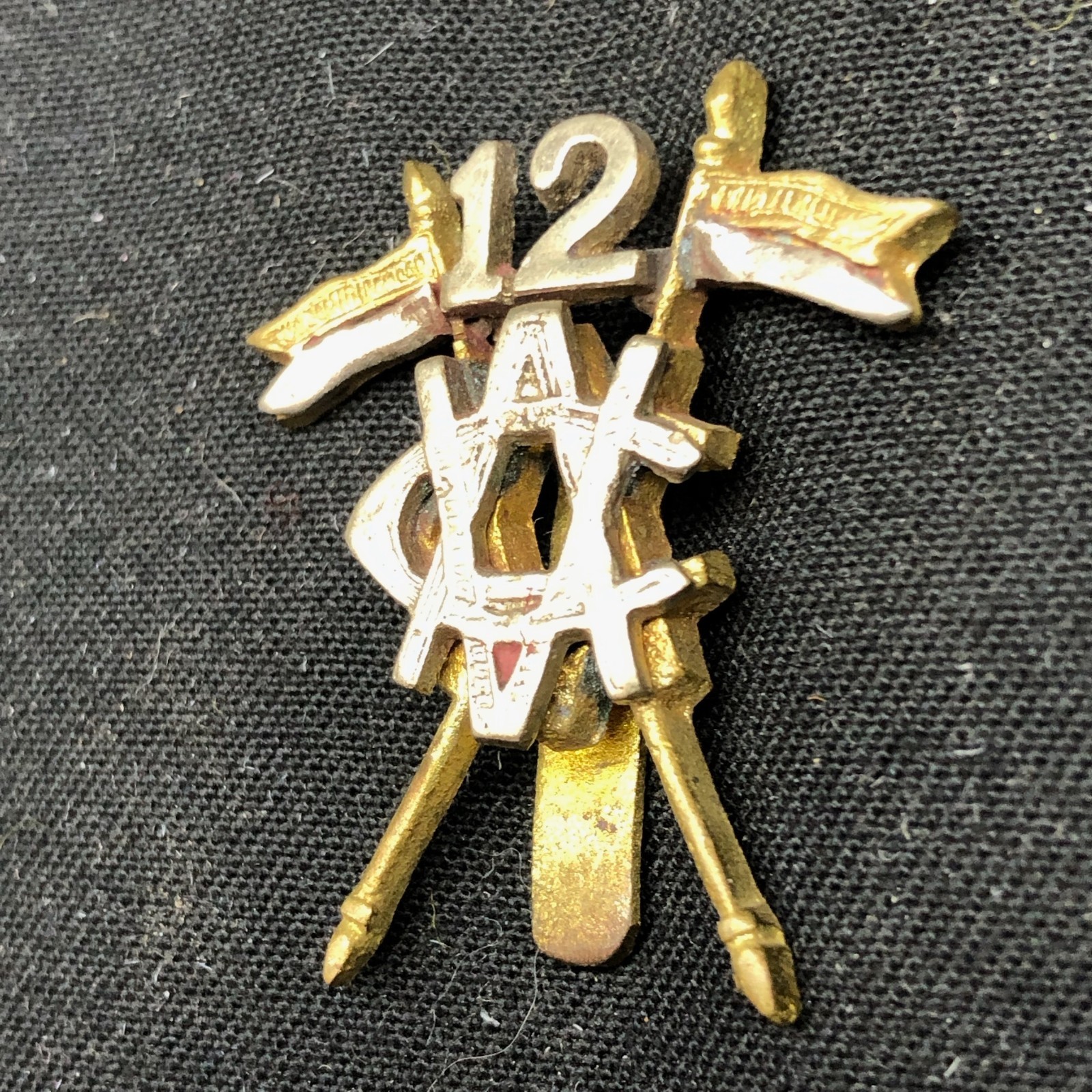 Original Army Badge - Pakistan Army 12th Cavalry
