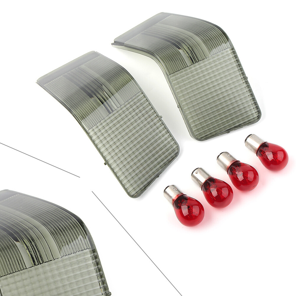 Lens Kit Smoke Fit For Harley Ultra Classic FLHTCU 1989-2013 ABS