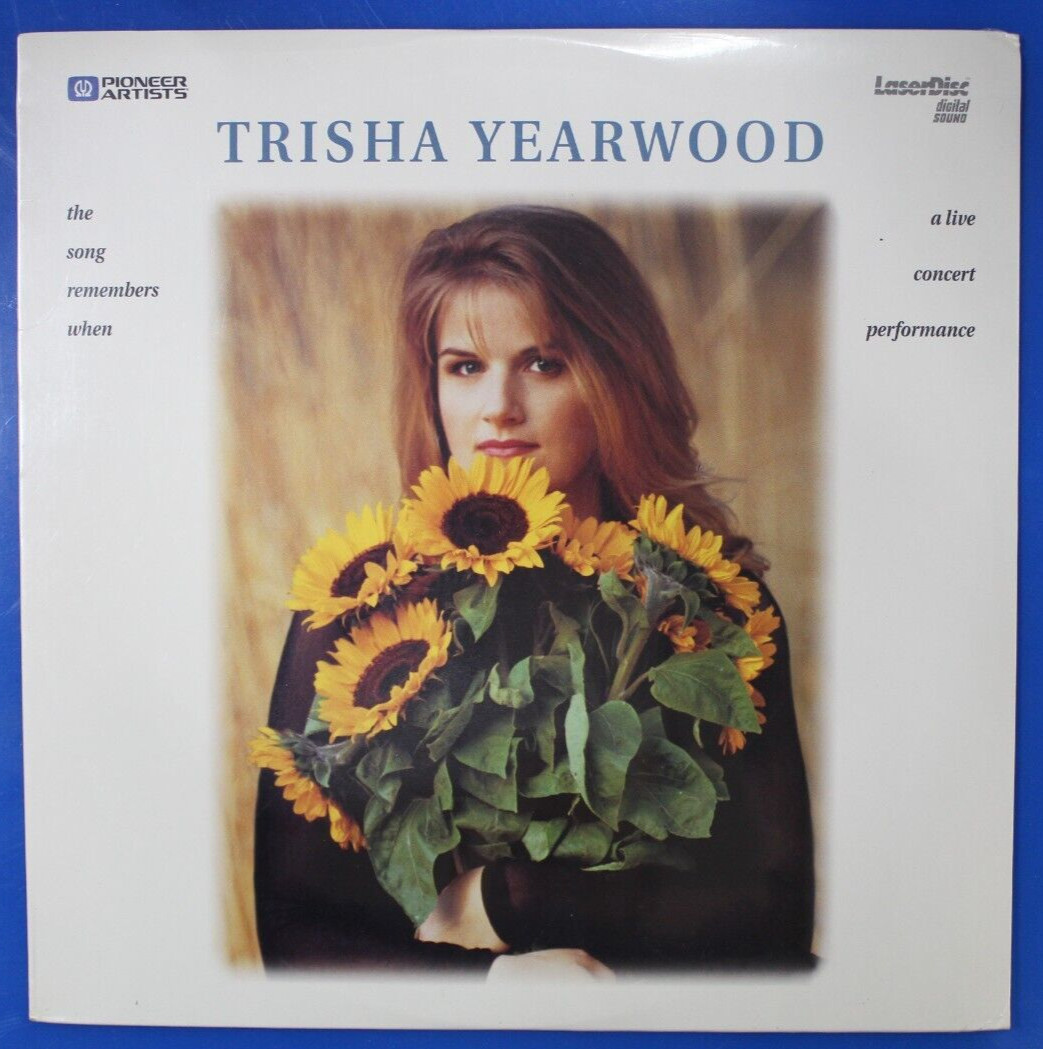 Sealed New Trisha Yearwood-Live The Song Remembers When (Laserdisc) LD NOT A DVD