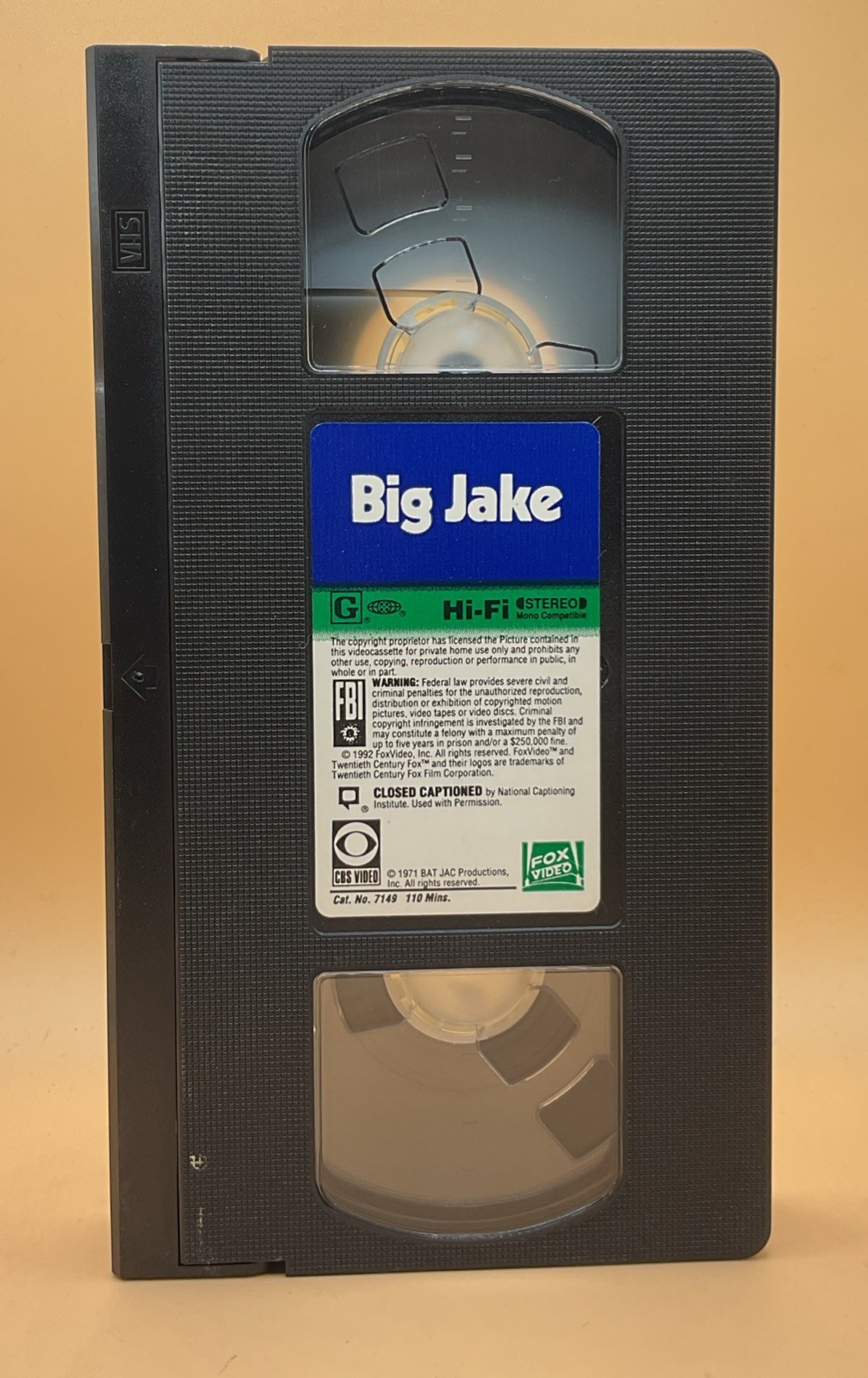 Big Jake VHS John Wayne 1971, 2000 release **Buy 2 Get One Free**