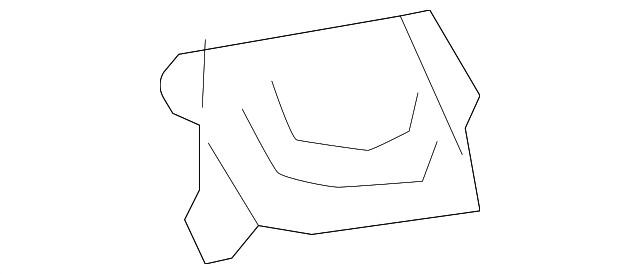 Genuine GM Passenger Side Body Side Outer Panel Extension 84075234