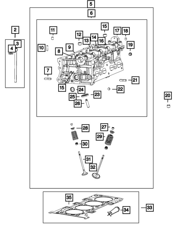 Genuine Mopar Double Ended Stud Mounting 6509036AA