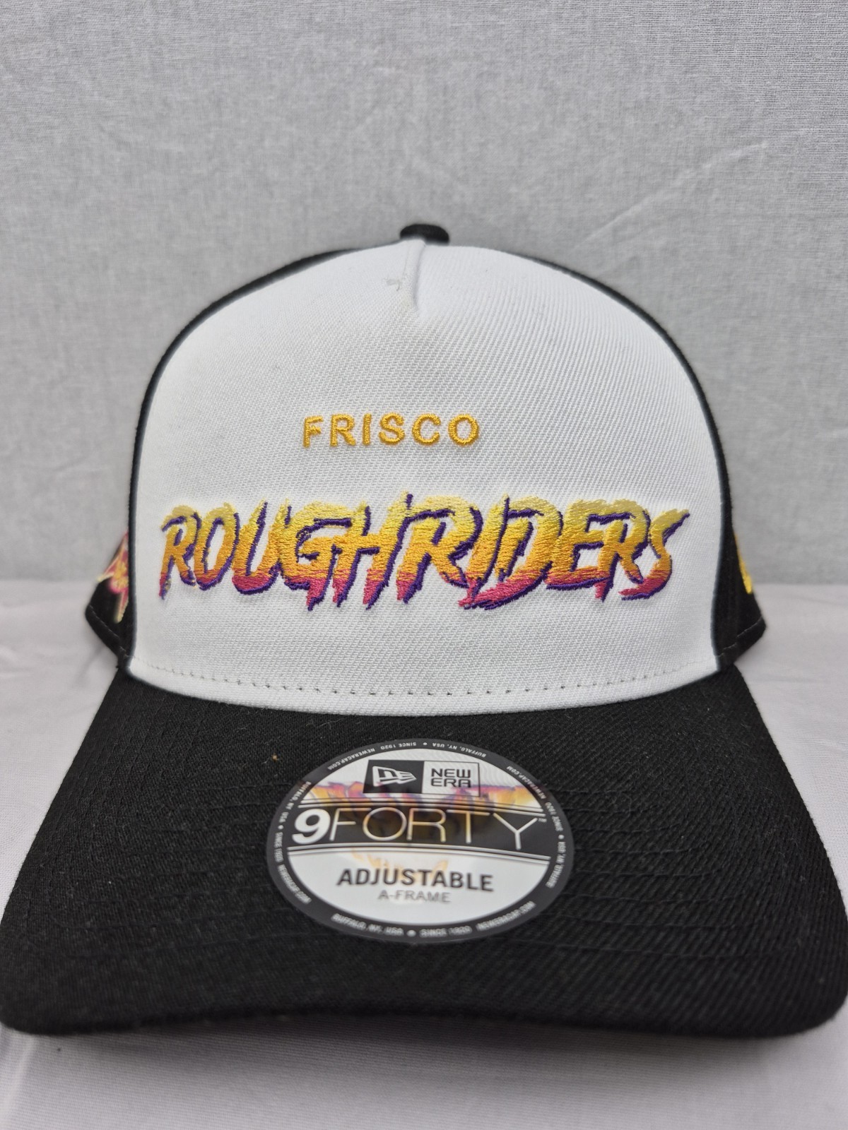 New Era 9Forty A-Frame Cap Hat Adjustable Frisco RoughRiders Snapback MiLB