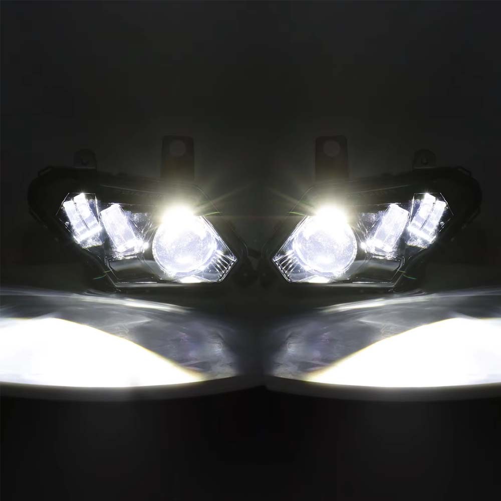For 2017-2023 Can Am Maverick X3 LED Headlights High Low Beam Left & Right DOT