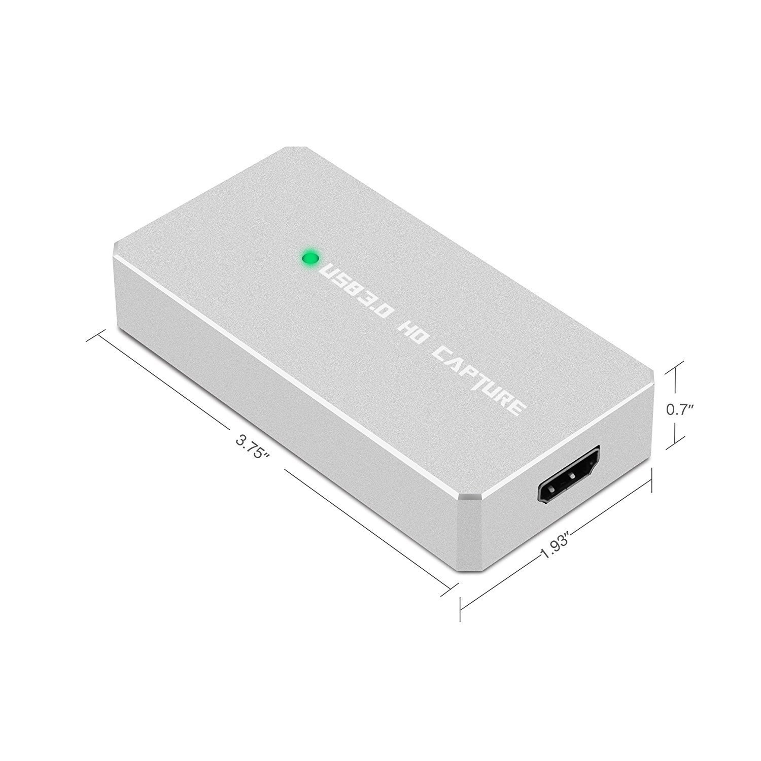 USB 3.0 HDMI 1080P 60fps Video Capture Card Recorder Game Record Live Streaming