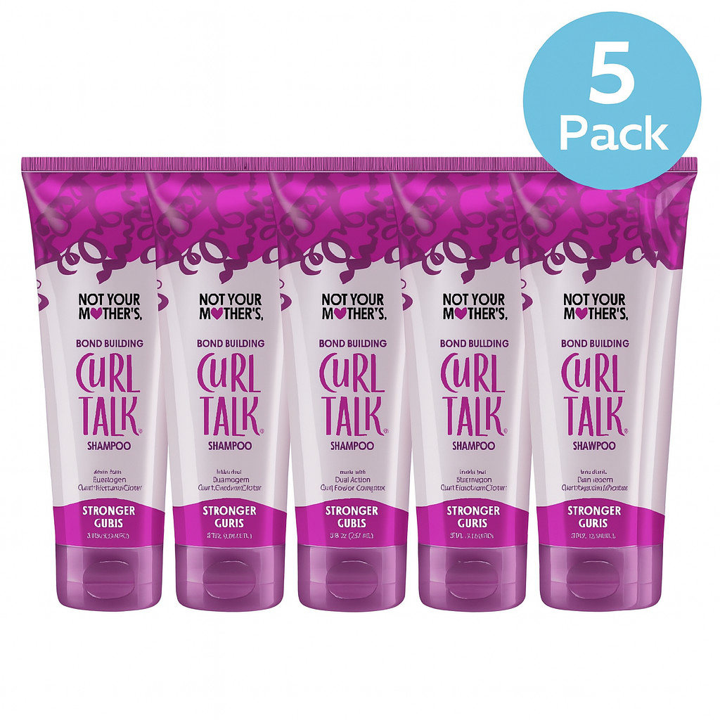 Not Your Mother’s Curl Talk Shampoo 8 fl oz 5 Pack New