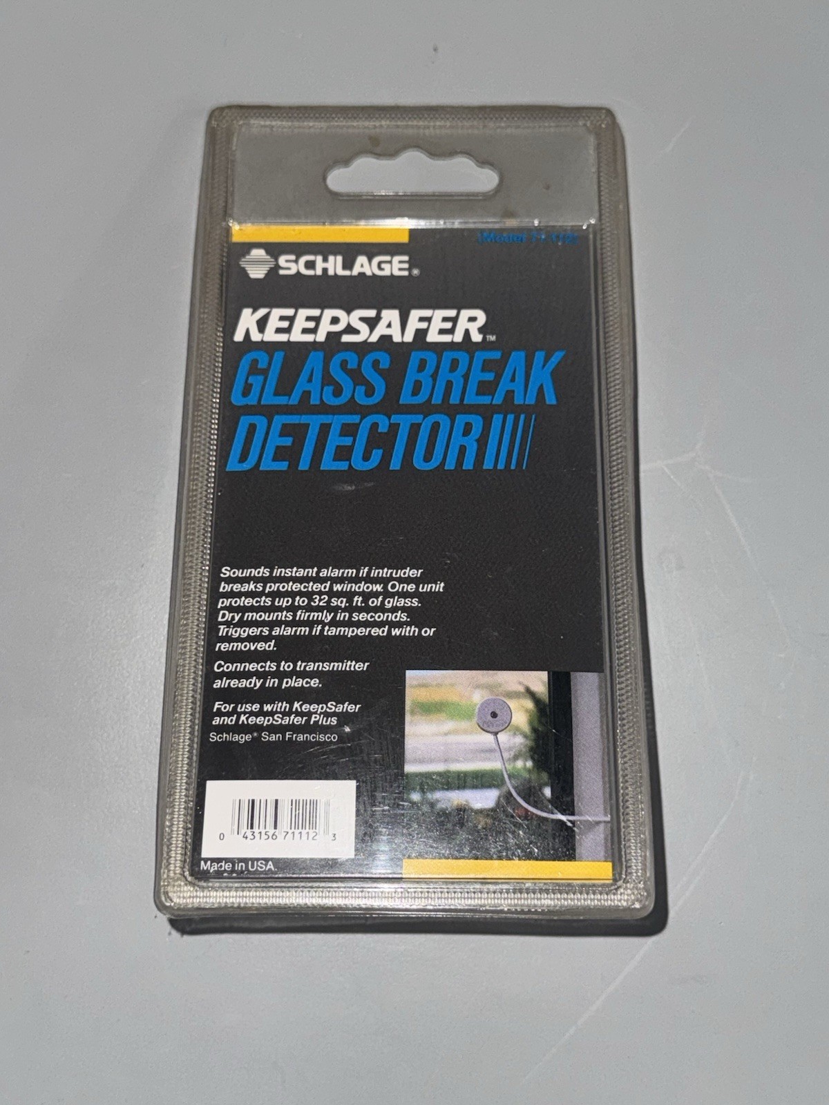 Schlage Keepsafer Glass Break Detector