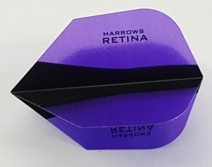 Harrows Retina X Purple No2 Standard Dart Flights