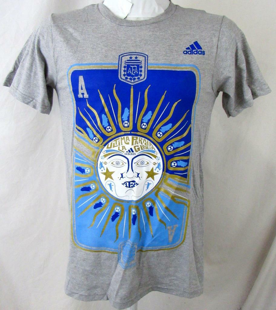 Argentina National Football Team Men S "ULTIMA PARADA LA GLORIA" T-shirt MLS 7