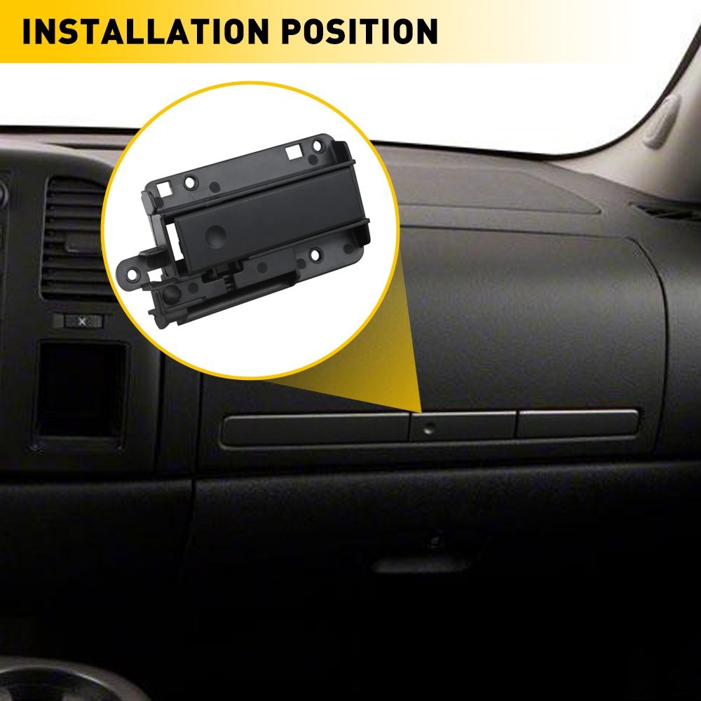 Upper Compartment Glove Box Latch Handle For 07-2013 Chevy GMC Silverado Sierra