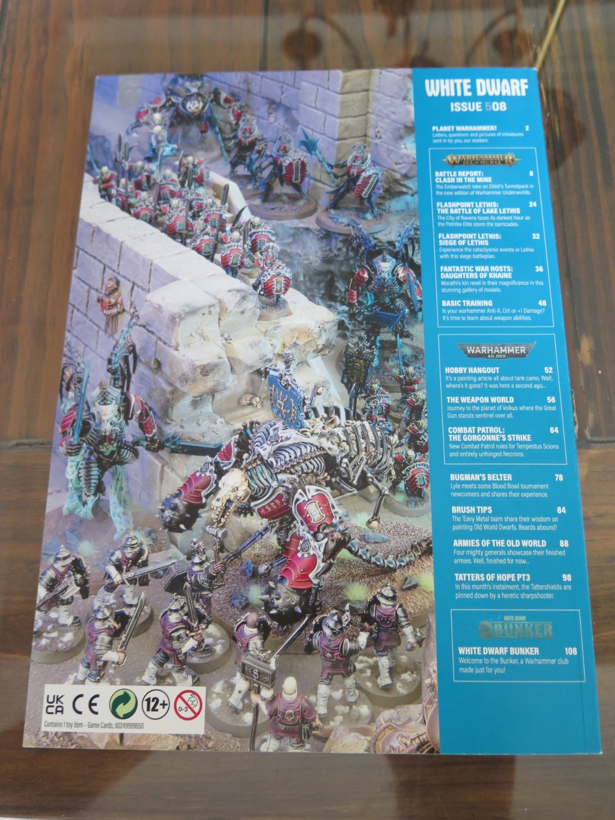 WHITE DWARF ISSUE 508 WITH INSERTS WARHAMMER 40,000 40K GAMES WORKSHOP