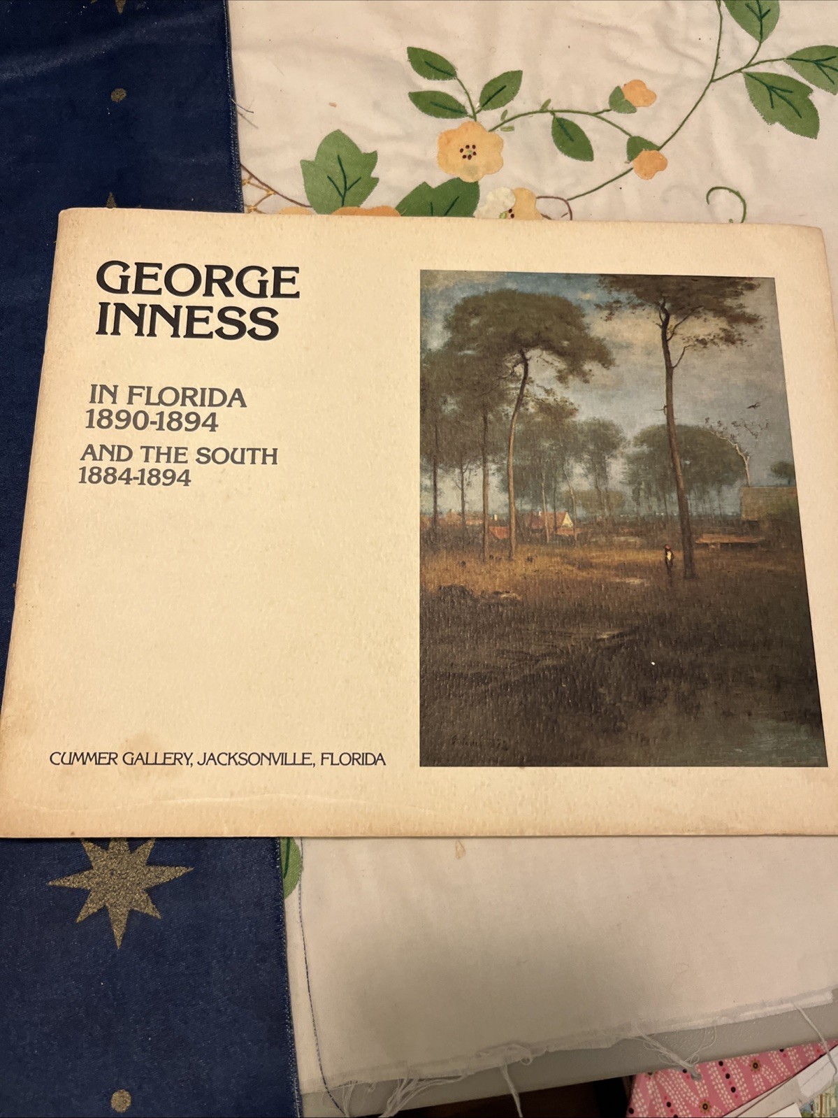 VTG George Inness In Fl Catalog The Cummer Gallery Of Art Jacksonville Fl 1980