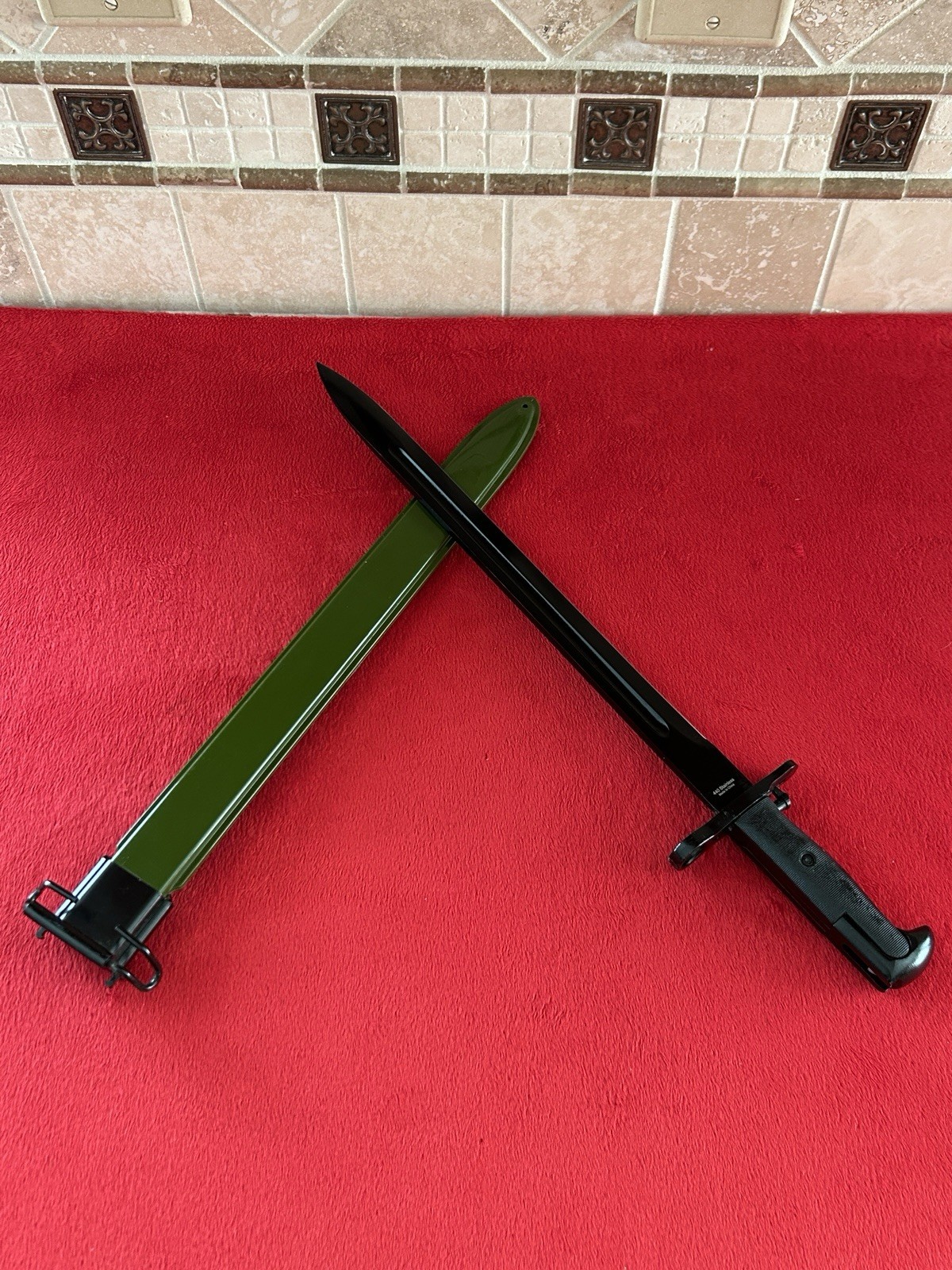 WWII M1 Bayonet PS M1 Garand Reproduction With Sheath