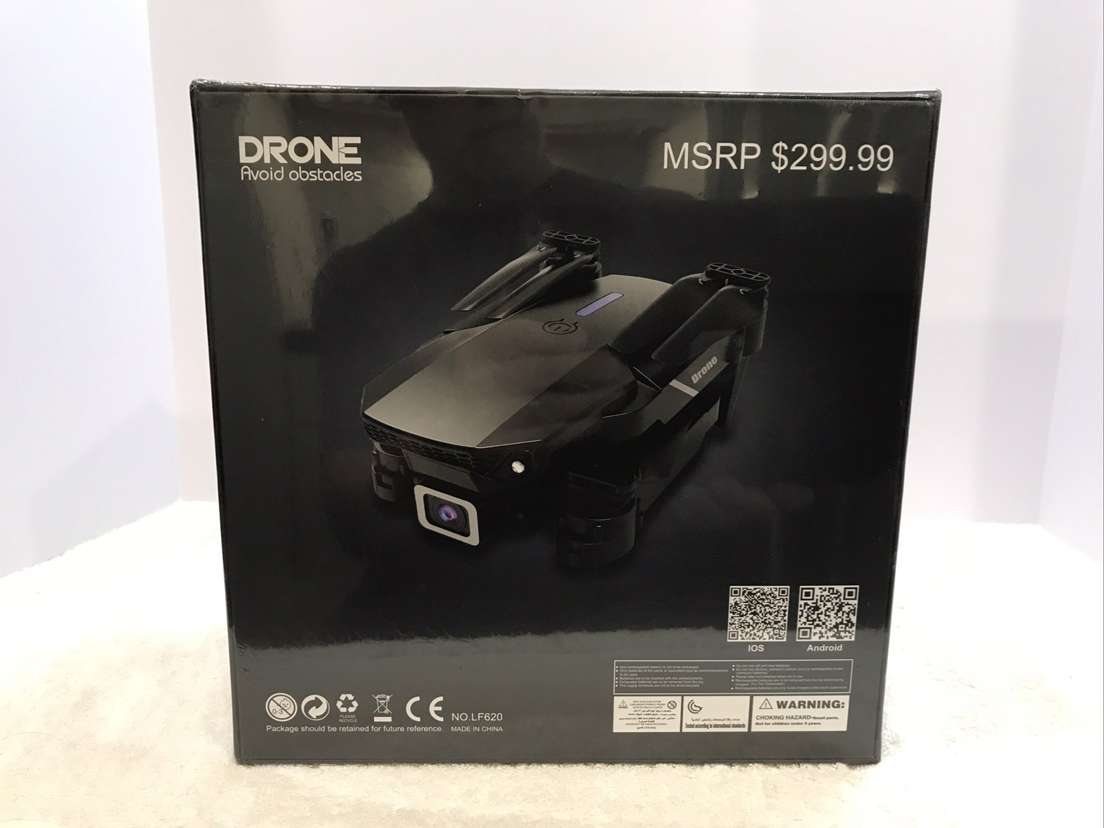Drone-Avoid Obstacles SMS 4k Camera NEW SEALED SMS Retail $299.99 "New & Sealed"
