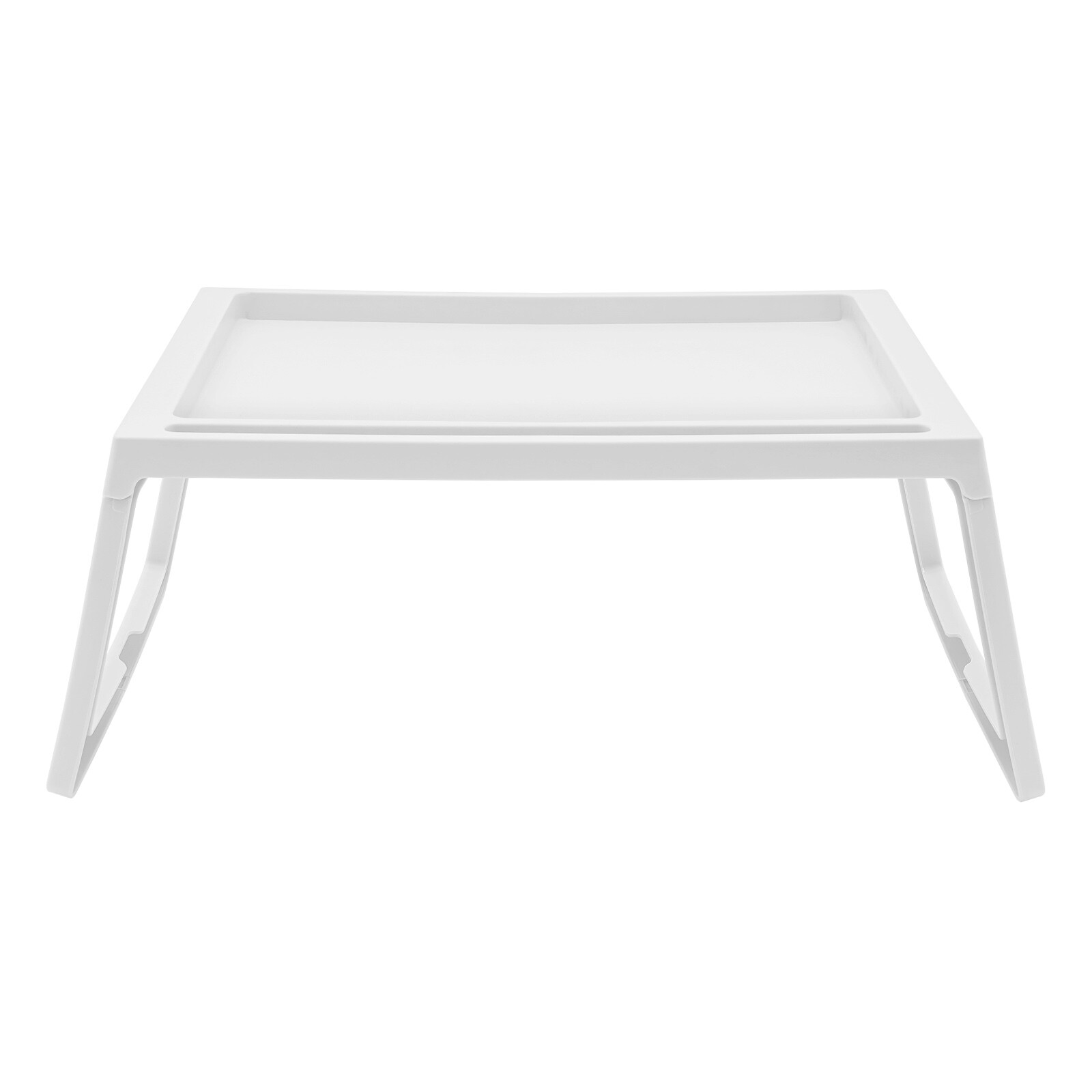 6 PCS White Foldable Laptop Desk Tray Folding Table Freestanding Lap Desks