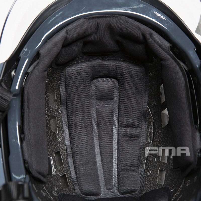 FMA Tactical Rescue Helmet Fire Safety Emergency Fireproof ABS Red Adjustable