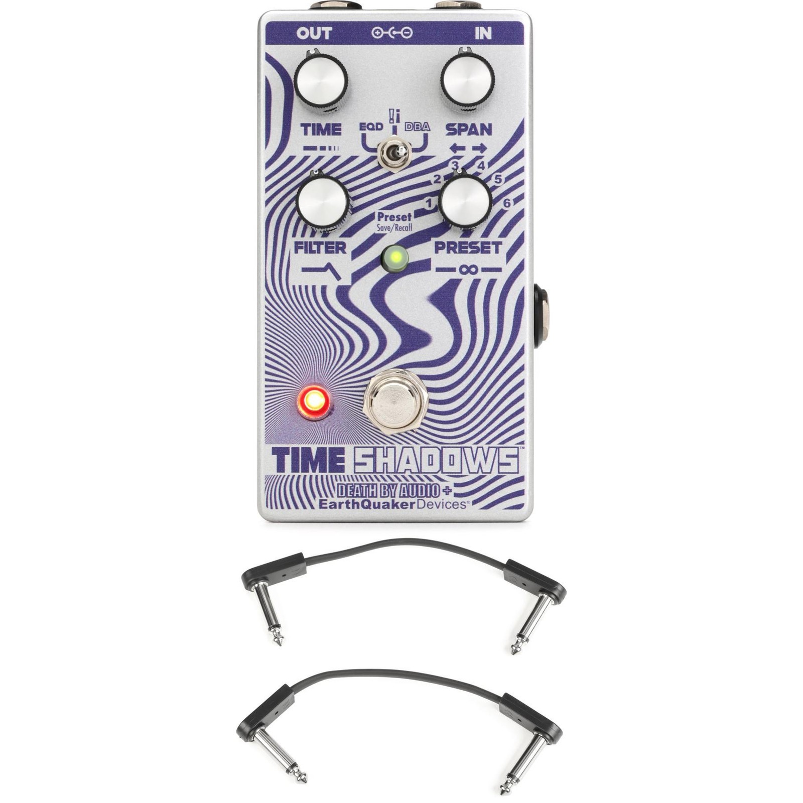 EarthQuaker Devices Time Shadows II Subharmonic Multi-delay Resonator Pedal with