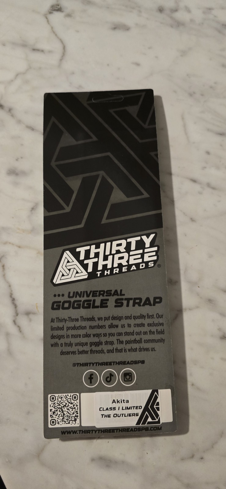 Thirty Three Threads Akita Strap