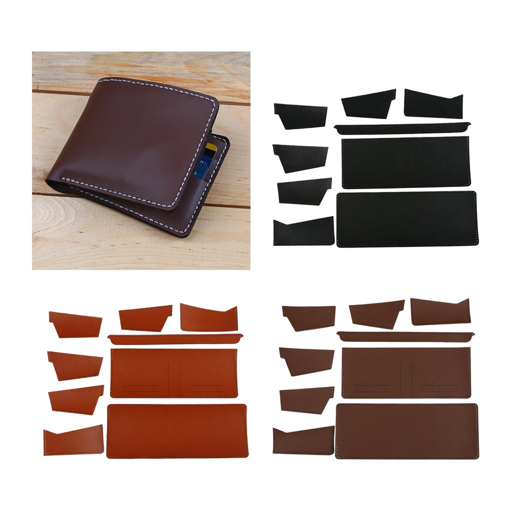 DIY Leather Wallet - to Make Men Bifold Business Leather