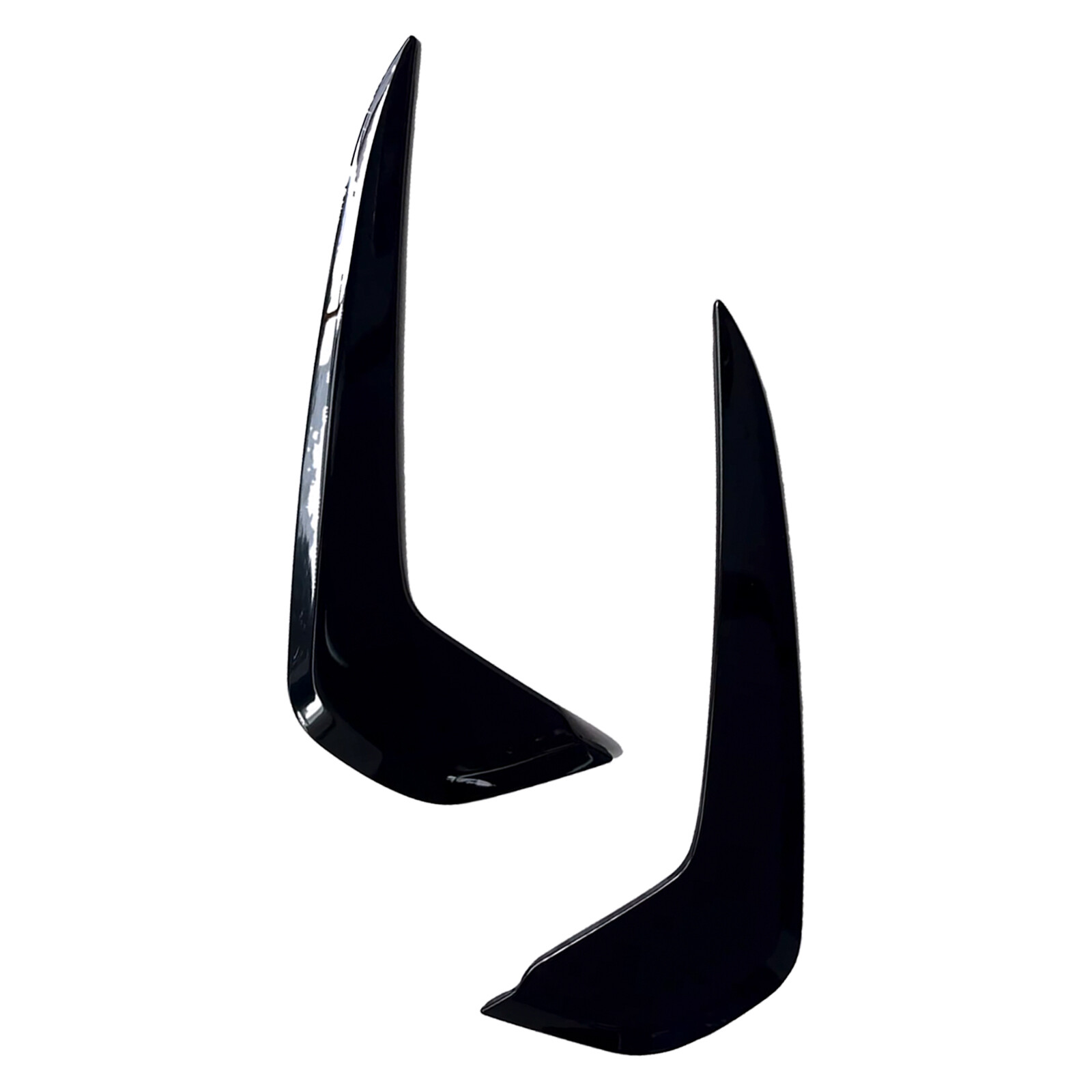 For Mazda CX-50 2023-2024 Glossy Black Rear Window Trim Molding Cover Trim 1PaAf