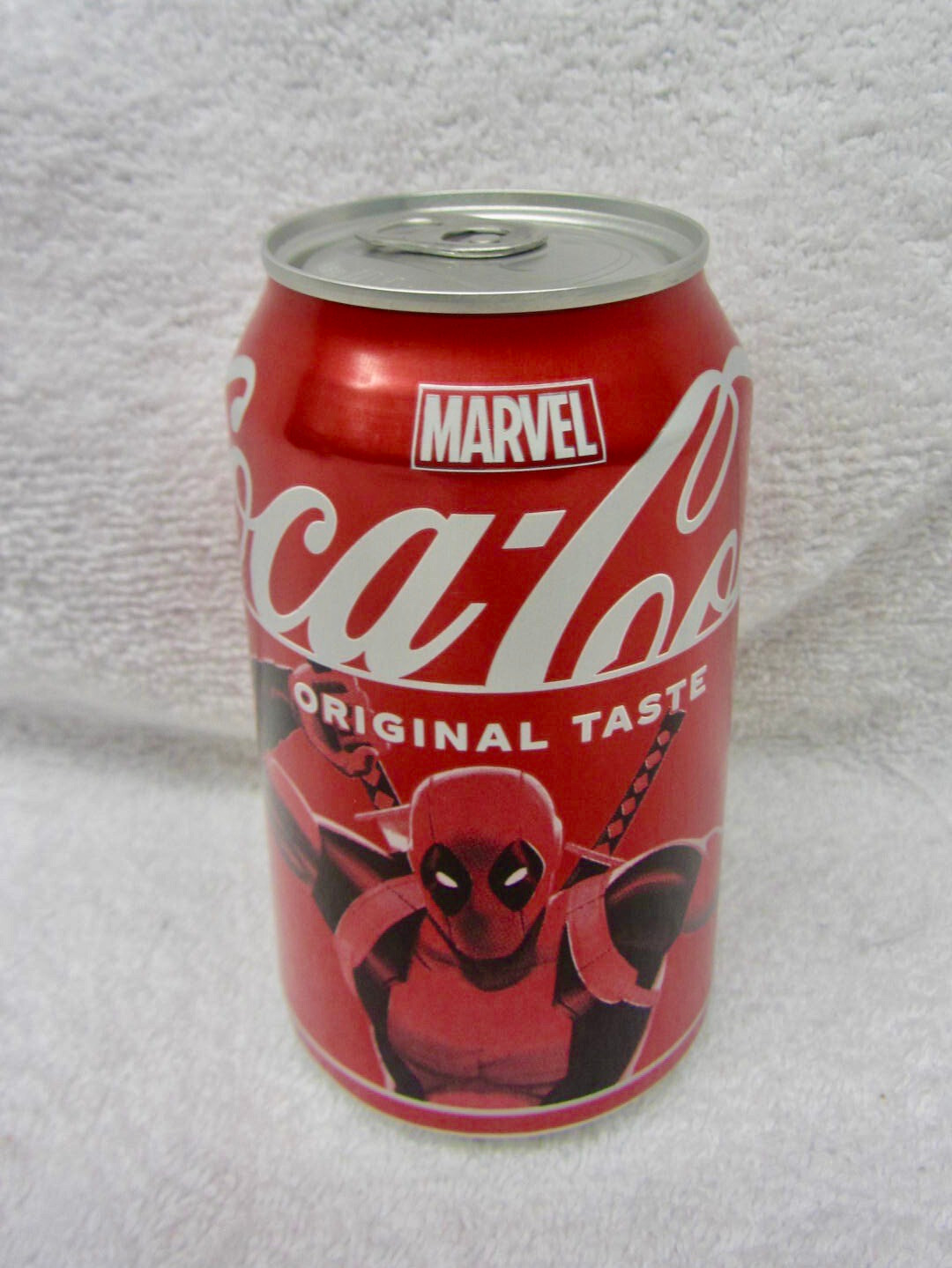 EMPTY Ltd Edition EMPTY MARVEL DEADPOOL Coca Cola 12 FL OZ (355mL) Coke CAN