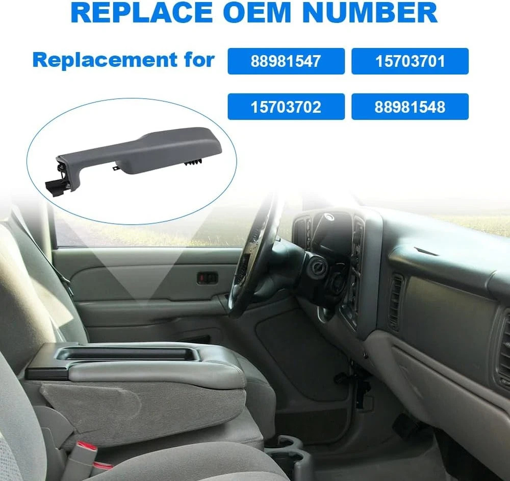Front Left Driver Interior Door Armrest for 1999-2006 Chevy Suburban Avalanche