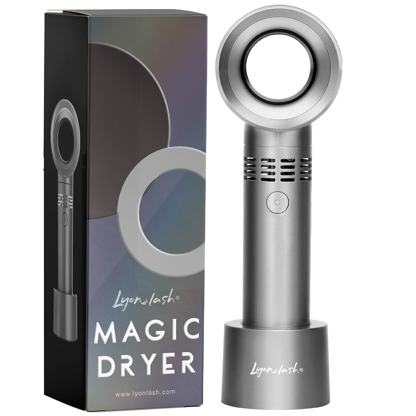 Lyon Lash Magic Fan Portable Bladeless Electric Fan for Eyelash Extensions