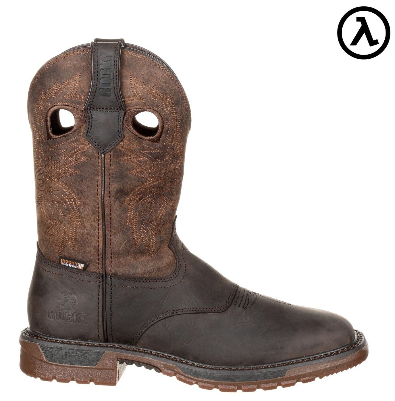 ROCKY ORIGINAL RIDE FLX WATERPROOF WESTERN BOOTS RKW0234 - ALL SIZES - NEW