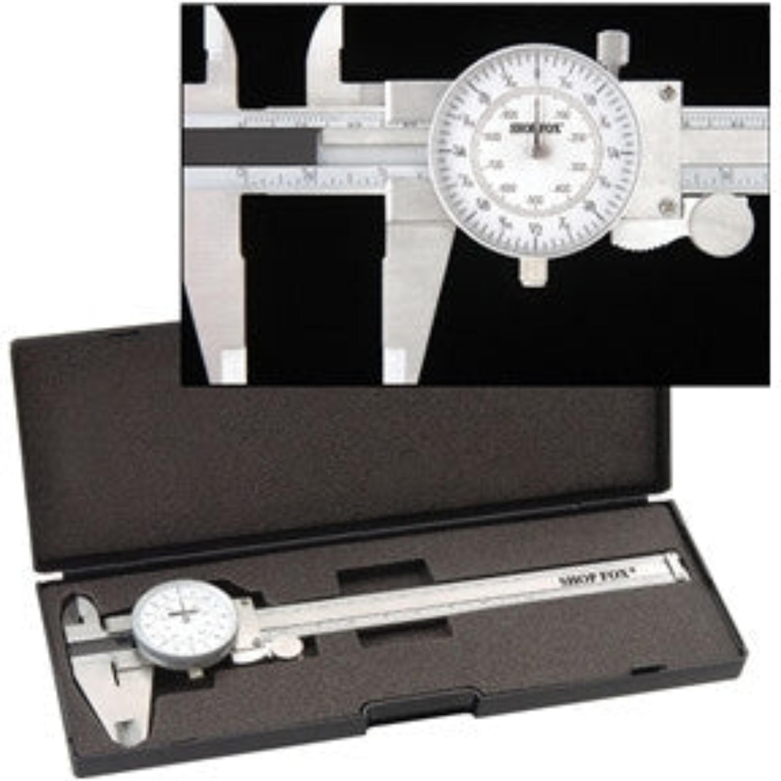 6" Precision Steel Dial Caliper Mic Tool Kit